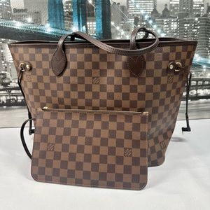 ‼️SOLD‼️Louis Vuitton Neverfull MM SET- LIKE NEW